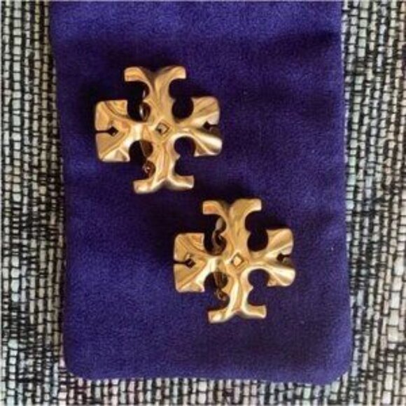 NWOT Tory Burch Roxanne Clip-On Earring - Picture 3 of 5